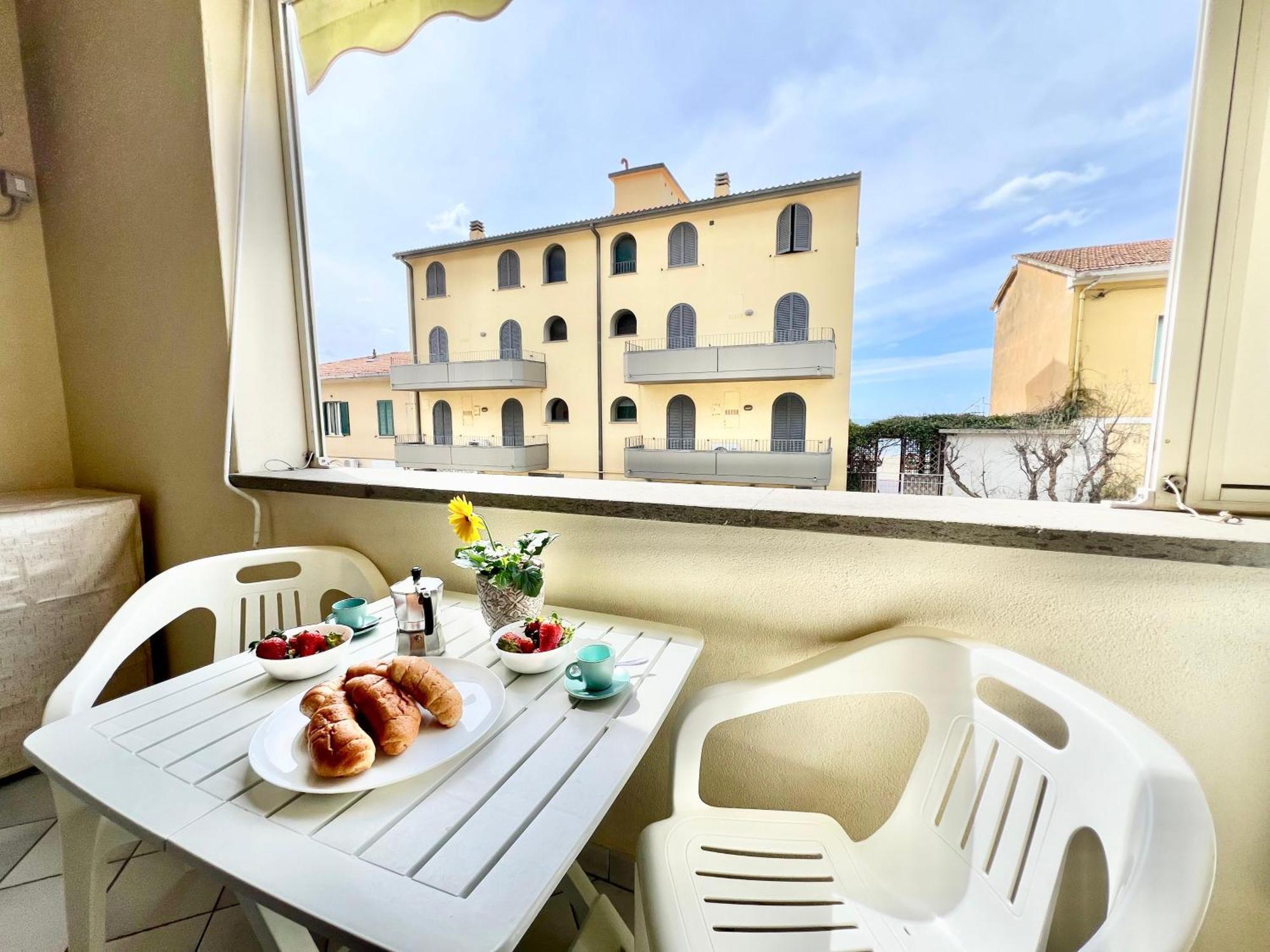 Mono Rosina, Aria Condizionata E Balcone A Soli 50 Metri Dal Mare! By Alfareal Castiglione della Pescaia Exteriör bild